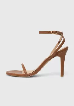 Alohas sandale de piele Otis culoarea maro, S100138.03 imagine