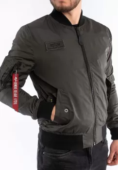 Alpha Industries geaca bomber Alpha Industries Ma-1 Ttc barbati, culoarea gri, de tranzitie 126101.136-grey imagine