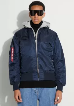 Alpha Industries geaca bomber MA-1 D-Tec barbati, de iarna 183110.07 imagine