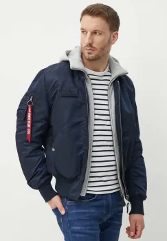Alpha Industries geaca bomber MA-1 D-Tec barbati, de iarna 183110.07 imagine