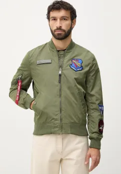 Alpha Industries geaca bomber MA-1 TT Flying Tigers Light imagine