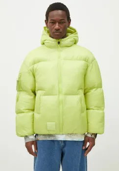 Alpha Industries geaca Cloud Puffer Bomber barbati, culoarea verde, de iarna, oversized, 148130 imagine