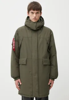 Alpha Industries geaca culoarea bej, de iarna, 148124 imagine