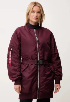 Alpha Industries geaca culoarea bordo, de tranzitie, 258011.608 imagine
