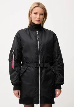 Alpha Industries geaca culoarea negru, de tranzitie, 258011.03 imagine