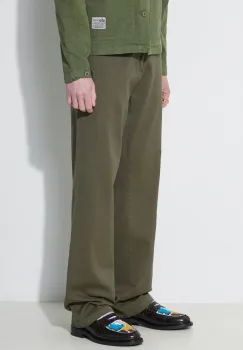 Alpha Industries pantaloni Chino barbati, culoarea verde, cu fason chinos, 146203 imagine