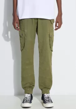 Alpha Industries pantaloni Combat Pant LW barbati, culoarea verde, cu fit cargo, 126215 imagine