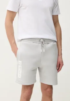 Alpha Industries pantaloni scurti Alpha PP Short barbati, culoarea gri, 146365 imagine