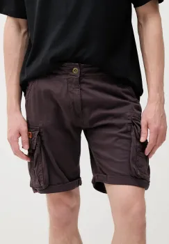 Alpha Industries pantaloni scurti Crew Short culoarea violet, 176203 imagine