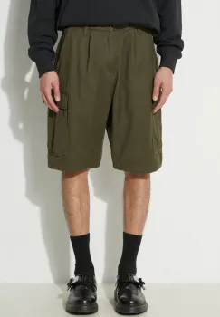 Alpha Industries pantaloni scurti din bumbac Aircraft culoarea verde, 146250 imagine