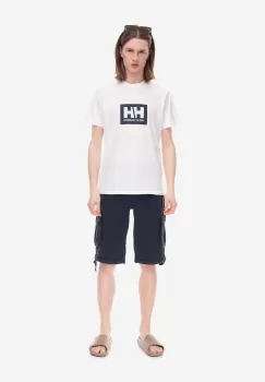 Alpha Industries pantaloni scurti din bumbac Alpha Industries Jet Short 191200 07 culoarea albastru marin 191200.07-navy imagine