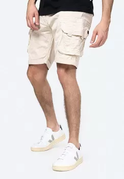 Alpha Industries pantaloni scurti din bumbac Crew Short culoarea bej 176203.578-cream imagine