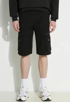 Alpha Industries pantaloni scurti din bumbac culoarea negru, 136250 imagine