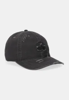 Alpha Industries sapca de baseball din bumbac culoarea gri, 258901.03 imagine