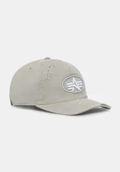 Alpha Industries sapca de baseball din bumbac World Acid Cap imagine