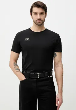 Alpha Industries tricou din bumbac Backprint Mirror Camo imagine