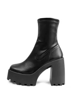 Altercore botine Agnes femei, culoarea negru, cu toc drept, Agnes imagine