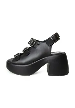 Altercore sandale Siena Vegan Black culoarea negru, Siena Vegan Black imagine