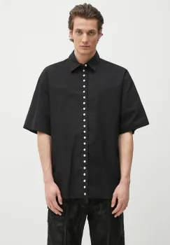 AMBUSH camasa Pearl Button Shirt culoarea negru, cu guler clasic, relaxed, 12115313 imagine