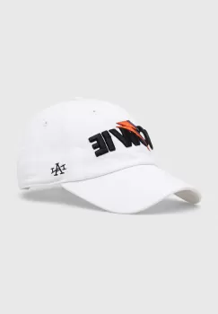 American Needle sapca de baseball din bumbac David Bowie culoarea alb, cu imprimeu imagine