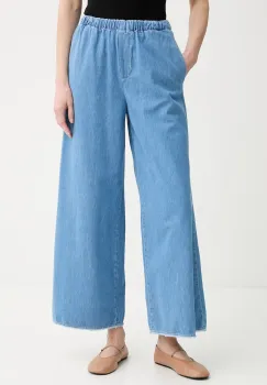 American Vintage blugi wide leg femeiesti imagine