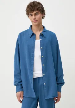 American Vintage camasa barbati, cu guler clasic, relaxed, MDAK06AH24 imagine