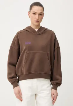 American Vintage Hanorac cu gluga pentru femei, din bumbac imagine