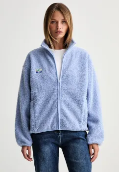 American Vintage hanorac din polar pentru femei imagine