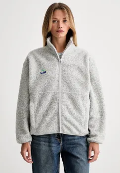 American Vintage hanorac din polar pentru femei imagine