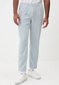 American Vintage pantaloni de catifea cord cu fason chinos, MPADO10A imagine