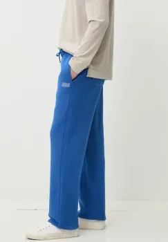 American Vintage pantaloni de trening barbati, culoarea violet, uni, MDOV05CE25 imagine