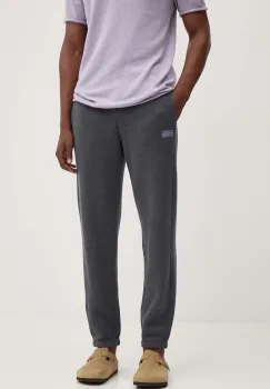 American Vintage pantaloni de trening culoarea gri, cu imprimeu, MDOV05AH24 imagine