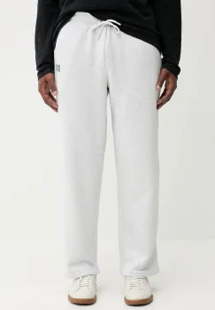 American Vintage pantaloni de trening culoarea gri, melanj, MBAP05A imagine