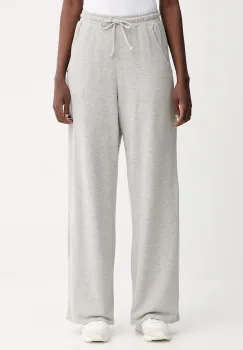 American Vintage pantaloni de trening culoarea gri, melanj, ZOF05B imagine