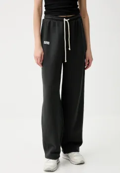 American Vintage pantaloni de trening culoarea negru, uni, IZU05AE25 imagine