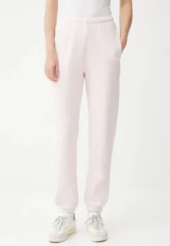 American Vintage pantaloni de trening culoarea roz, uni, IZU05B imagine