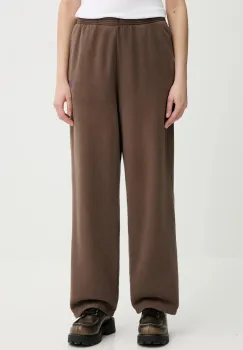 American Vintage pantaloni de trening din bumbac imagine