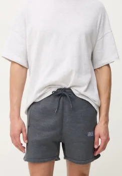American Vintage pantaloni scurti barbati, culoarea gri, MDOV09AE25 imagine