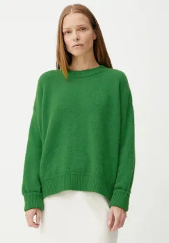 American Vintage pulover de lana culoarea verde, VITO18E imagine