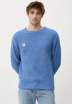 American Vintage pulover din amestec de lana culoarea violet, MCRA18AE25 imagine