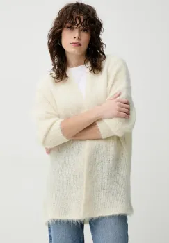 American Vintage pulover din amestec de lana femei, culoarea bej, light, BYM19BE25 imagine