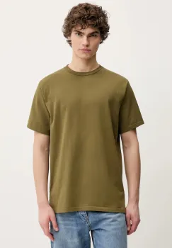American Vintage tricou din bumbac culoarea verde, uni, MFIZ25BE25 imagine