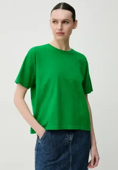 American Vintage tricou din bumbac femei, culoarea verde, FIZ02AE25 imagine