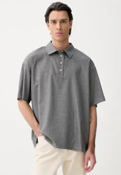 American Vintage tricou polo imagine