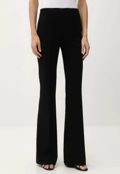 Aniye By pantaloni culoarea negru, evazati, high waist, 181292 imagine
