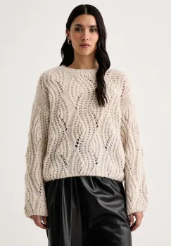 Aniye By  pulover pentru femei cu amestec de lana Gia imagine