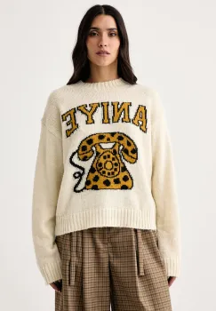 Aniye By  pulover pentru femei cu amestec de lana Telephone imagine