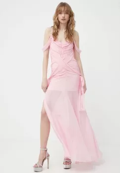 Aniye By rochie culoarea roz, maxi, mulata, 185209 imagine