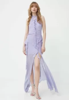 Aniye By rochie culoarea violet, maxi, drept, 185217 imagine