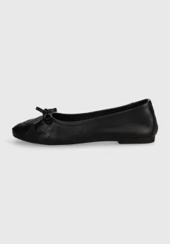 Answear Lab balerini de piele culoarea negru imagine